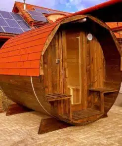 2 személyes hordószauna