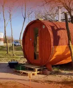 2 SZEMÉLYES HORDÓSZAUNA ELEKTROMOS KÁLYHÁVAL 9 2 személyes hordószauna-2