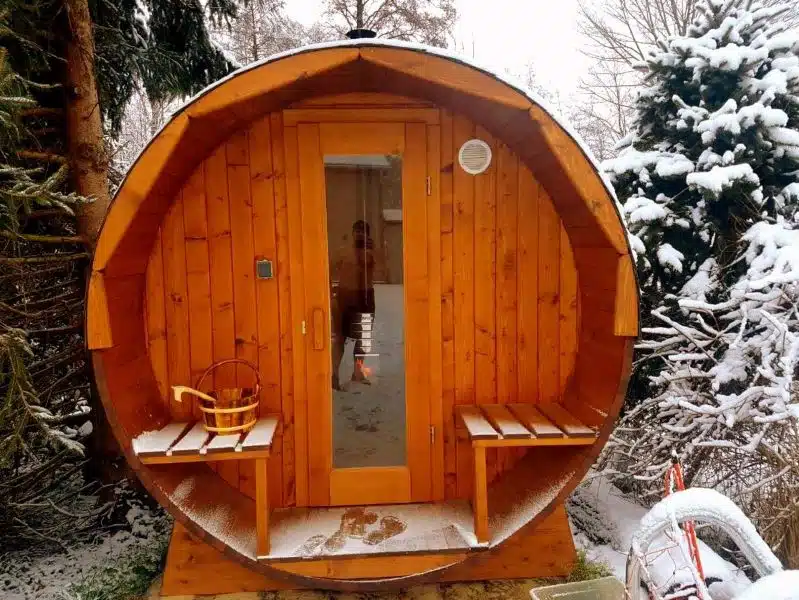 2 SZEMÉLYES HORDÓSZAUNA ELEKTROMOS KÁLYHÁVAL 5 2 személyes hordószauna-4