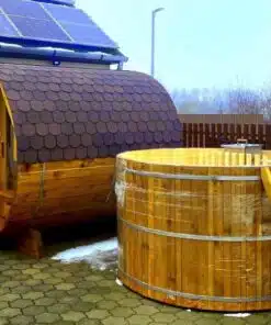 2 SZEMÉLYES HORDÓSZAUNA ELEKTROMOS KÁLYHÁVAL 13 2 személyes hordószauna-6