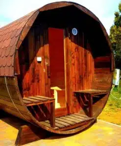 4 SZEMÉLYES HORDÓSZAUNA 6 KW ELEKTROMOS KÁLYHÁVAL 14 4 személyes hordószauna-6