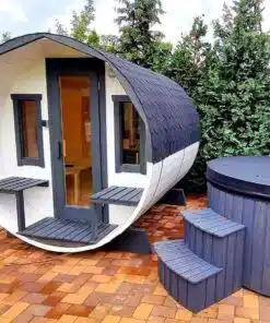 6 személyes hordószauna