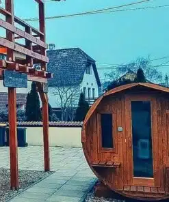 6 személyes hordószauna-7