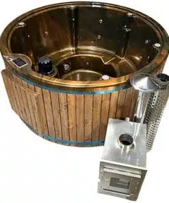 LUX IN 6 személyes KÜLSŐ KÁLYHÁS PRÉMIUM MÁRVÁNY AKRIL dézsafürdő 2