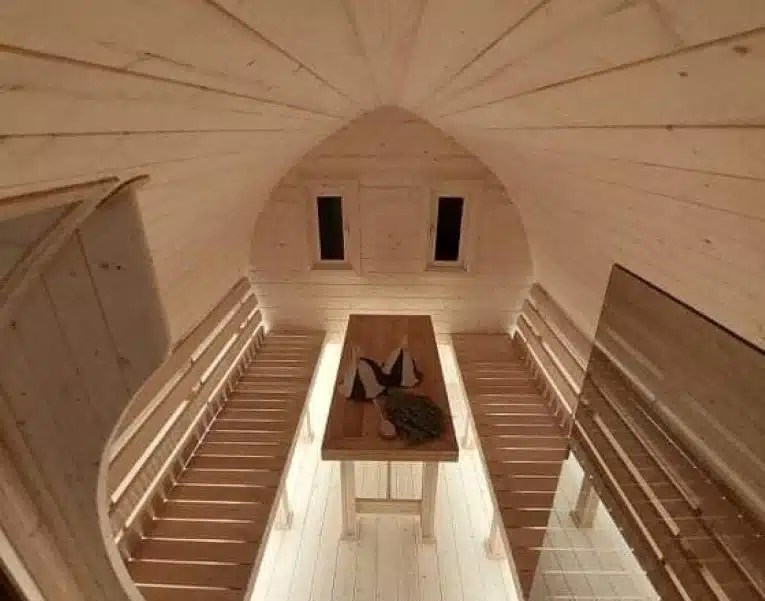 6 SZEMÉLYES LEVÉL ALAKÚ SZAUNA 9 KW ELEKTROMOS KÁLYHÁVAL 10 Levélszauna-10