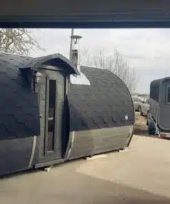 6 SZEMÉLYES LEVÉL ALAKÚ SZAUNA 9 KW ELEKTROMOS KÁLYHÁVAL 30 Levélszauna-6