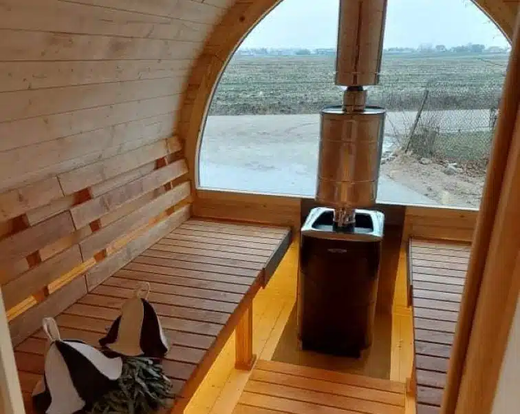 6 SZEMÉLYES LEVÉL ALAKÚ SZAUNA 9 KW ELEKTROMOS KÁLYHÁVAL 8 Levélszauna-8