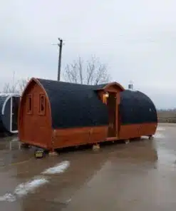 6 SZEMÉLYES LEVÉL ALAKÚ SZAUNA 9 KW ELEKTROMOS KÁLYHÁVAL 33 Levélszauna-9