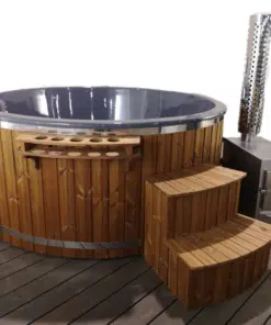 MÁLTA 6 SZEMÉLYES ÜVEGSZÁLAS DÉZSAFÜRDŐ KÜLSŐ KÁLYHÁVAL, WELLNESS CSOMAGBAN 15 Málta külső kályhás-3