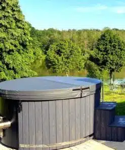 Málta üvegszálas integrált kályhás dézsafürdő-1