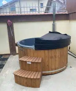 MÁLTA 6 SZEMÉLYES INTEGRÁLT KÁLYHÁS ÜVEGSZÁLAS DÉZSAFÜRDŐ THERMOTETŐVEL, WELLNESS CSOMAGBAN 68 Málta üvegszálas integrált kályhás dézsafürdő-25