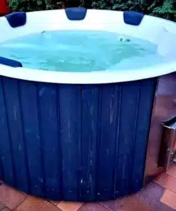 MÁLTA 6 SZEMÉLYES INTEGRÁLT KÁLYHÁS ÜVEGSZÁLAS DÉZSAFÜRDŐ THERMOTETŐVEL, WELLNESS CSOMAGBAN 71 Málta üvegszálas integrált kályhás dézsafürdő-28