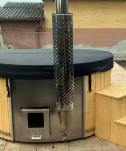 MÁLTA 6 SZEMÉLYES INTEGRÁLT KÁLYHÁS ÜVEGSZÁLAS DÉZSAFÜRDŐ THERMOTETŐVEL, WELLNESS CSOMAGBAN 49 Málta üvegszálas integrált kályhás dézsafürdő-6