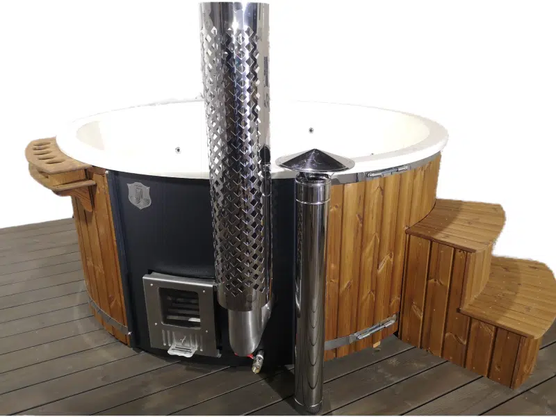 MÁLTA 6 SZEMÉLYES INTEGRÁLT KÁLYHÁS ÜVEGSZÁLAS DÉZSAFÜRDŐ THERMOTETŐVEL, WELLNESS CSOMAGBAN 8 Málta üvegszálas integrált kályhás dézsafürdő-7