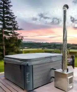 Monaco külső kályhás akril dézsafürdő