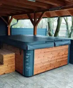 Monaco out thermowood külső kályhás akril dézsafürdő-1