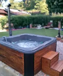 Monaco out thermowood külső kályhás akril dézsafürdő-2