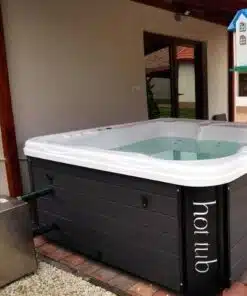 Monaco out wpc külső kályhás akril dézsafürdő