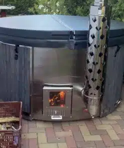 Pearl integrált kályhás üvegszálas dézsafürdő-18