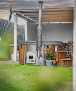 Pearl integrált kályhás üvegszálas dézsafürdő-21