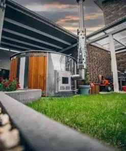 Pearl integrált kályhás üvegszálas dézsafürdő-23