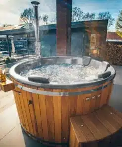 Pearl integrált kályhás üvegszálas dézsafürdő