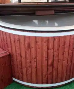 Pearl integrált kályhás üvegszálas dézsafürdő-5