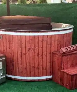 Pearl integrált kályhás üvegszálas dézsafürdő-8