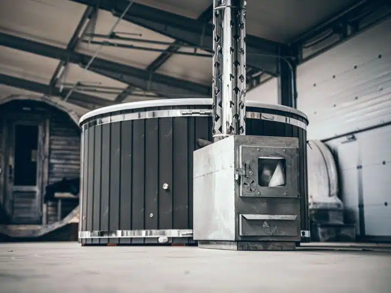 PEARL 6 SZEMÉLYES KÜLSŐ KÁLYHÁS SÓZHATÓ ÜVEGSZÁLAS DÉZSAFÜRDŐ 1 Pearl külső kályhás üvegszálas dézsafürdő