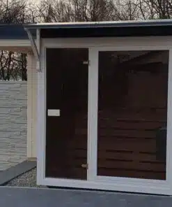 Riga kültéri szauna elektromos vagy fatüzelésű kályhával-2