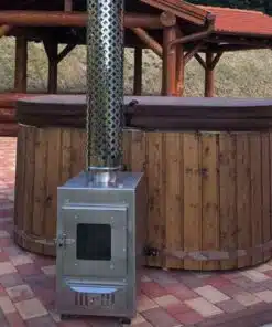 RUBIN 5-6 SZEMÉLYES PRÉMIUM NÉGYSZÖG ALAKÚ AKRIL DÉZSAFÜRDŐ KÜLSŐ KÁLYHÁVAL 18 Rubin akril külső kályhás dézsafürdő-2