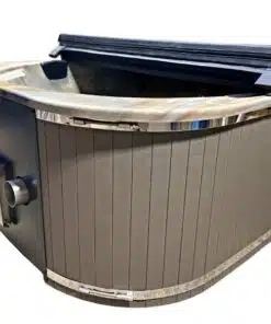 Rubin akril négyszögletes integrált kályhás dézsafürdő-15