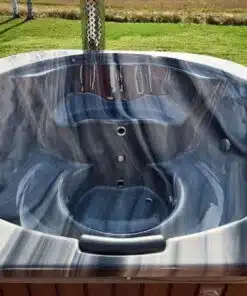 Rubin akril négyszögletes integrált kályhás dézsafürdő-21