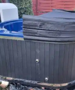 Rubin akril négyszögletes integrált kályhás dézsafürdő-3