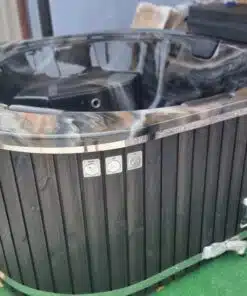 Rubin akril négyszögletes integrált kályhás dézsafürdő-35