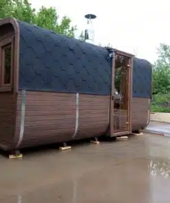 4 személyes kvadro szauna 9 kw elektromos kályhával 2