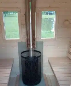 4 személyes kvadro szauna 9 kw elektromos kályhával 7