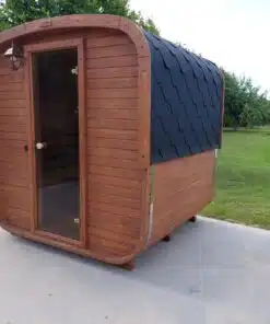 4 személyes kvadro szauna 9 kw elektromos kályhával 8