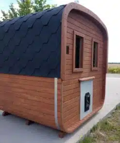 4 személyes kvadro szauna 9 kw elektromos kályhával 9