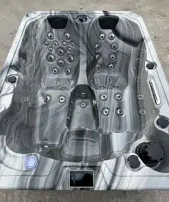 Zafir prémium akril 3 személyes elektromos dézsafürdő 11