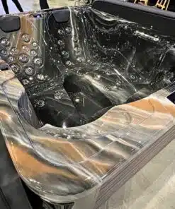 Zafir prémium akril 3 személyes elektromos dézsafürdő 17