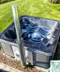 Monaco wpc integrált kályhás négyszög alakú akril dézsafürdő