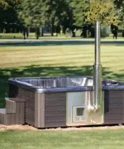 Monaco wpc integrált kályhás négyszög alakú akril dézsafürdő 4