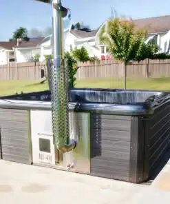 Monaco wpc integrált kályhás négyszög alakú akril dézsafürdő 6