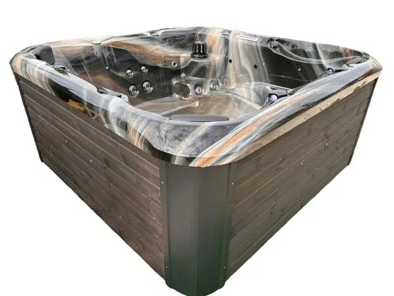 OPAL 6 SZEMÉLYES PRÉMIUM NÉGYSZÖG ALAKÚ AKRIL DÉZSAFÜRDŐ GECKO ELEKTROMOS FŰTÉSSEL 1 Opal 6 személyes prémium négyszög alakú akril gecko elektromos dézsafürdő