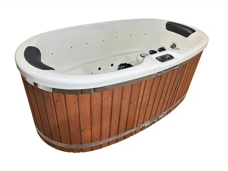 JADE 2 személyes prémium akril ovális dézsafürdő GECKO 3 KW elektromos fűtéssel 2 JADE 2 személyes prémium akril ovális dézsafürdő GECKO 3 KW elektromos fűtéssel 5