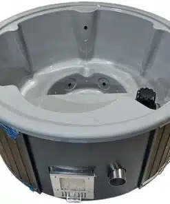 LUX IN 5 személyes INTEGRÁLT KÁLYHÁS PRÉMIUM MÁRVÁNY AKRIL dézsafürdő 5