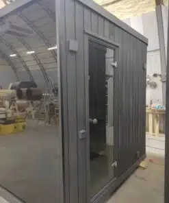 ÉDEN 4 személyes szauna HIMALÁJA sóval, WPC külső borítással 7 ÉDEN 4 személyes szauna HIMALÁJA sóval, WPC külső borítással 3