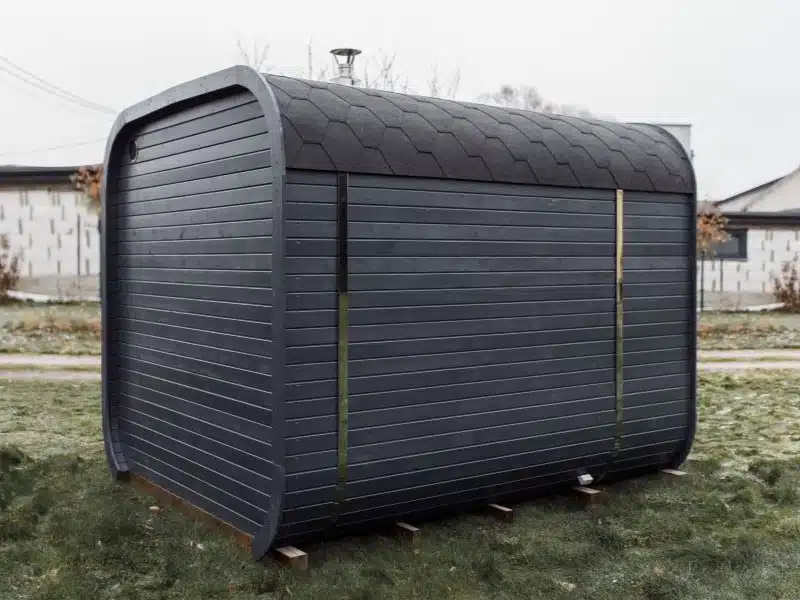 MANGA 4-6 személyes szauna elektromos kályhával, kétszintes padokkal 3 MANGA 4-6 személyes szauna elektromos kályhával, kétszintes padokkal 3