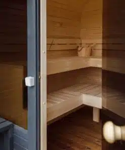 MANGA 4-6 személyes szauna elektromos kályhával, kétszintes padokkal 18 MANGA 4-6 személyes szauna elektromos kályhával, kétszintes padokkal 6
